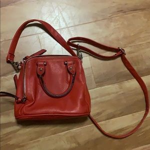 Red Free People Purse/Mini Bag/Crossbody